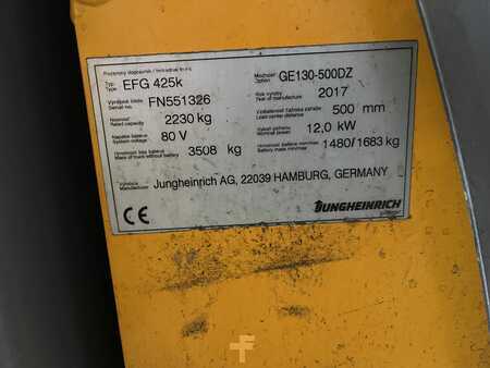 Elektro čtyřkolový VZV 2017  Jungheinrich EFG 425k (6)