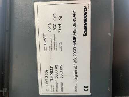 Dieselstapler 2015  Jungheinrich DFG S50S (3)