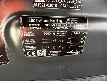 Treibgasstapler 2020  Linde H 20T-01 Neuwertig (8)