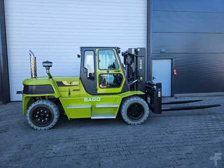 Wózki widłowe diesel 2024  SAGO C80D - Container-Indoor-Stapler (3)