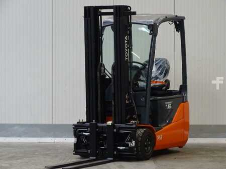 Eléctrica de 3 ruedas 2023  Toyota 8FBEK16T - DEMO - TRIPLEX (1)