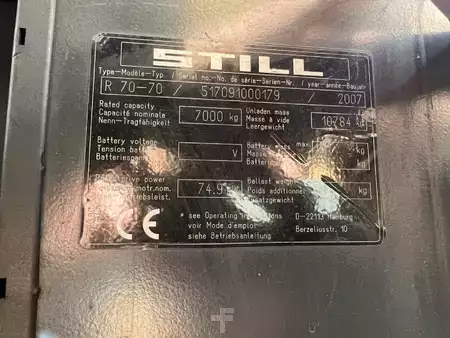 Dieseltrukki 2007  Still R70-70 - Gabelstapler für Ersatzteile - Forklift for spare parts (2)