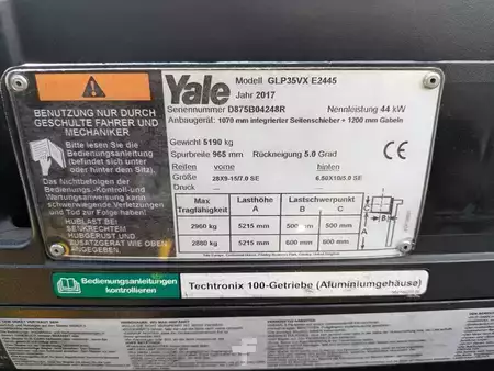Gas truck 2017  Yale GLP 35 VX (6)