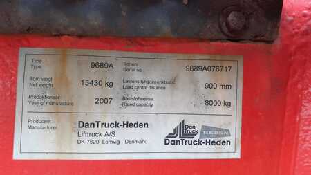 Wózki widłowe diesel 2007  Dan Truck 9689A (4)
