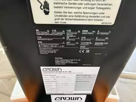 Horizontale orderpickers 2025  Crown WAV 60 (7)