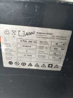 El truck - 3 hjulet 2003  Nissan N01L15HQ Batterie schwach (19)