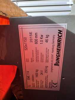 Porta-paletes elétrico 2016  Jungheinrich EME114 - NEUE Batterien 10/2025 (11)