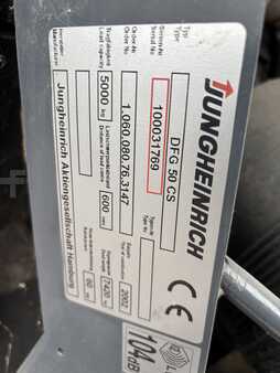 Dieselstapler 2002  Jungheinrich DFG50 CS (16)