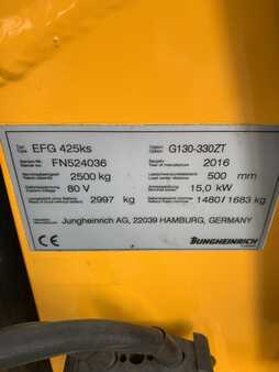 4-wiel elektrische heftrucks 2016  Jungheinrich EFG 425K (11) 