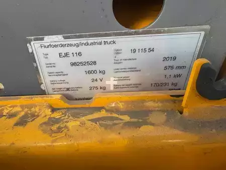 Lavansiirtovaunu 2019  Jungheinrich EJE 116 (7)