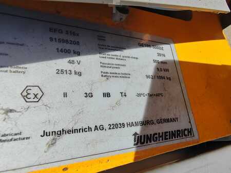 Jungheinrich EFG 316 X ( EX )