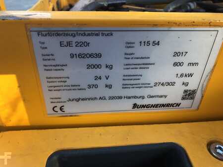 Transpallet elettrici 2017  Jungheinrich EJE 220R (Rampenfunktion) (8)