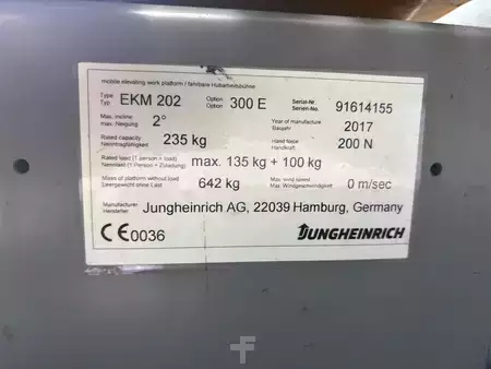 Preparador de pedidos horizontal 2017  Jungheinrich EKM 202 (7)