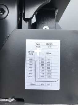 Wózek wysokiego podnoszenia 2025  Bobcat BSL16N-7i Lithium Triplex Initalhub (15)