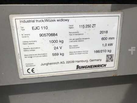 Hochhubwagen 2018  Jungheinrich EJC 110 250Z (5)