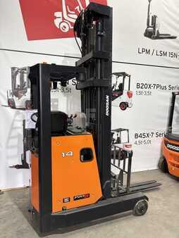 Schubmaststapler 2021  Doosan BR14JW-5 neu (unused) neue Batterie bei Lieferung (11)