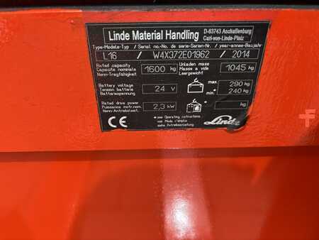 Hochhubwagen 2014  Linde L16 (12)