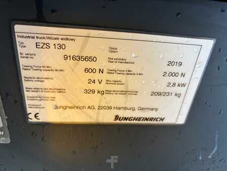 Chariots tracteurs 2019  Jungheinrich EZS130 (7)