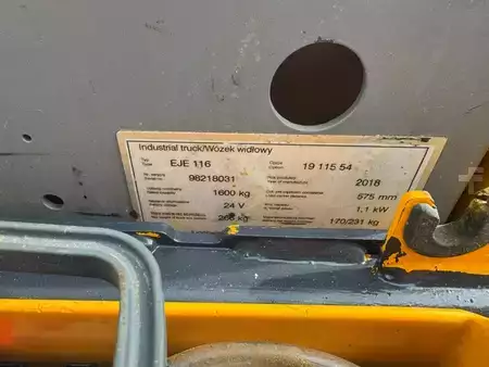 Electric Pallet Trucks 2018  Jungheinrich EJE 116 (14)