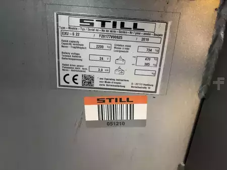 Transpaleta eléctrica 2019  Still EXU-S22 (6)