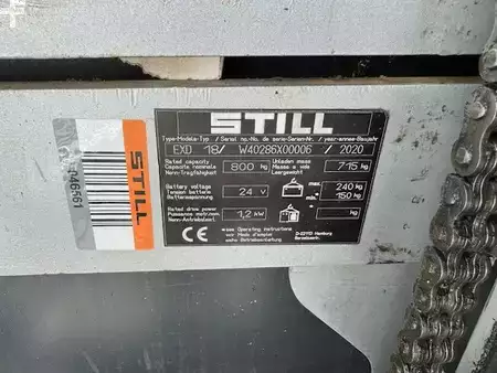 Apilador eléctrico 2020  Still EXD18L Lithium res M.W. 9.03.26 (14)