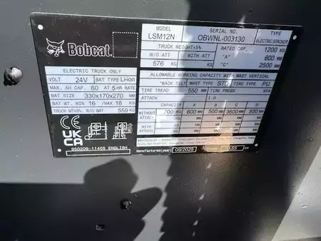 Ledestabler 2025  Bobcat LSM12N NEUGERÄT!!! (11)