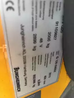 Négyutas tolóoszlopos targonca 2014  Jungheinrich ETV Q 20 (7)