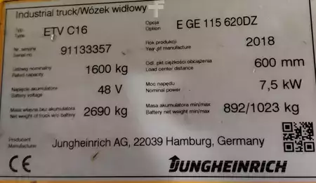 Retraky 2018  Jungheinrich ETV C16 (4)