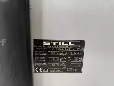 Schubmaststapler  Still FM-X14 Li-Lon (14)