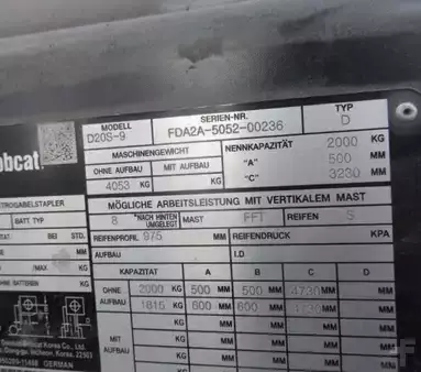 Empilhador diesel 2024  Bobcat D20S-9 Neupreis 30.000 Euro Sonderpreis 22.000 Euro (7)