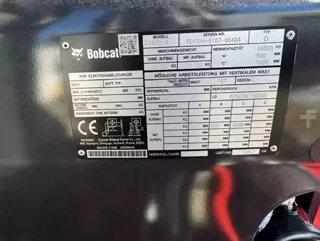 Dieseltrukki 2026  Bobcat D160S-9 Neugerät 60 Monate 0% Finanzierung ab Lager verfügbar (21)