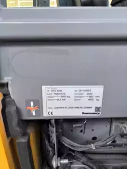 Dieselový VZV 2020  Jungheinrich DFG 425 Triplex nur 3400 Stunden (26)