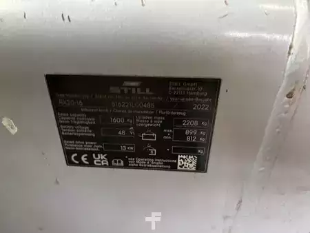 Eléctrico - 3 rodas 2022  Still RX20-16 (20)