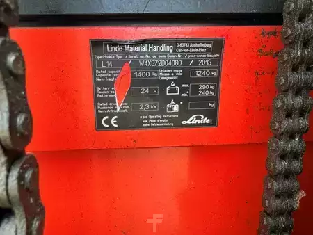 Magasemelésű béka 2013  Linde L14i mit Initialhub (14)