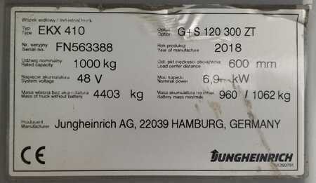 VZV pro práci v úzk.uličkách-retrakt 2018  Jungheinrich EKX 410 Paket 6 Stück! (res HP) (5)