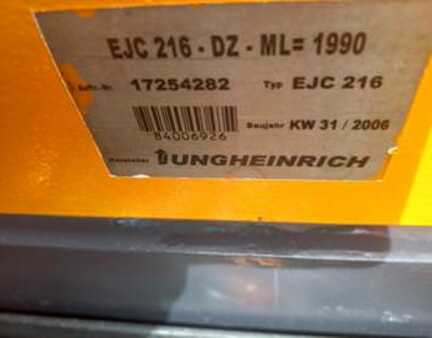 Ruční vysokozdvižný vozík 2006  Jungheinrich WP 16C  (  EJC 216 ) (19)