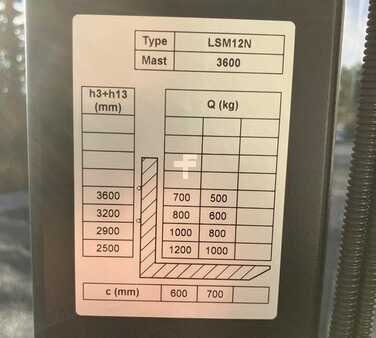 Ruční vysokozdvižný vozík 2025  Bobcat LSM12N (5)