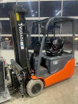 Elektro tříkolové VZV 2017 Toyota 8 FBE 16T (1)