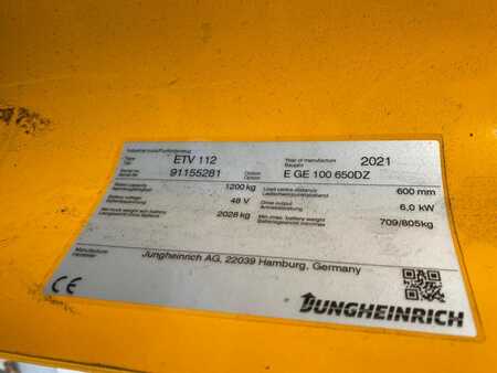 Schubmaststapler 2021  Jungheinrich ETV112 (7)