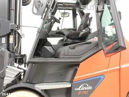 4-wiel elektrische heftrucks 2021  Linde E 70 (4)