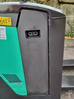Porta-paletes elétrico 2022  Mitsubishi PBF 20 N3R mit Lithium Batterie (5)