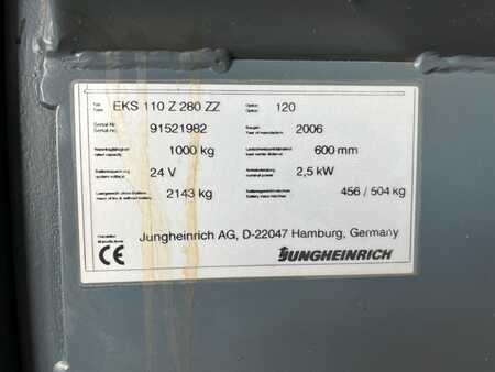 Kääntökelkkatrukki 2006  Jungheinrich EKS 110 Z 280 ZZ (5)
