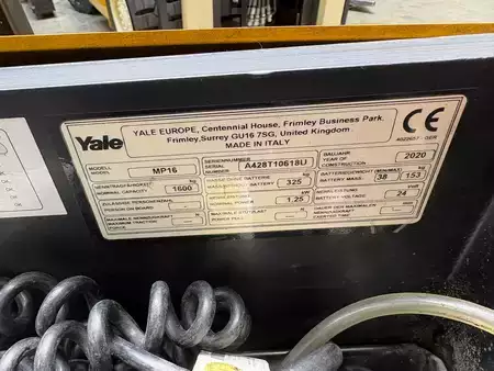Transpallet con bilancia 2020  Yale MP16 mit Ravas-Wiegesystem (8)