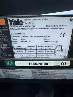 Diesel gaffeltruck 2018  Yale GDP55VX (11)