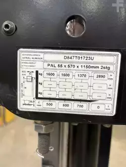 Beállós targonca 2020  Yale MS16X (8)