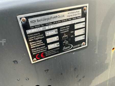 Carrelli elevatori diesel 2020  Baoli KBD15 (8)