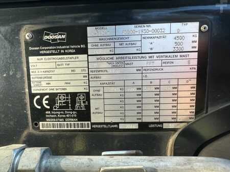 Dieselstapler 2016  Doosan D-45SC-7 (7)