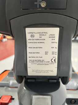 Electric Pallet Trucks 2016  Toyota LPE200 (5)