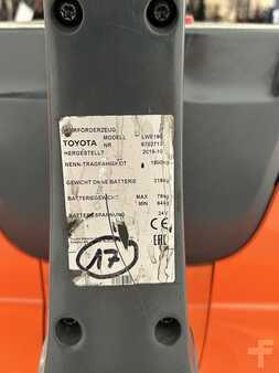 Electric Pallet Trucks 2019  Toyota LWE180 LITHIUM (9)