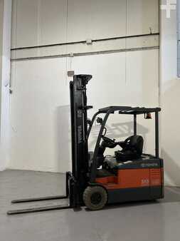 3-wiel elektrische heftrucks 2007  Toyota 7FBEF15 (1)